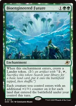 BIOENGINEERED FUTURE x4 mtg NM-M Edge of Eternities 4 Rare - Image 1