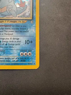 Pokemon TCG Neo Genesis 1st Edition Holo Rare Feraligatr 5/111 HP - Image 5