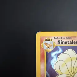 Pokemon TCG Ninetales Base Set 12/102 Holo Rare MP - Image 2