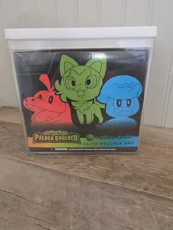 Pokemon Center Elite Trainer Box ETB Scarlet Violet Paldea Evolved, Sealed - Image 1