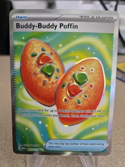 Pokemon Buddy-Buddy Poffin #167/132 tcg NM - Image 1