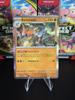 Perfect Order - Barbaracle MEP 065 - Pre-Release Black Star Promo - Pokemon TCG - Image 1