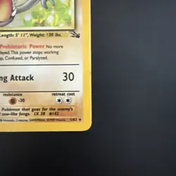 Aerodactyl 1/62 Holo Fossil Set Pokemon Card - Image 5