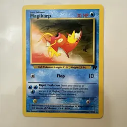 Magikarp 47/82 Team Rocket Uncommon Unlimited Pokemon TCG LP - Image 1