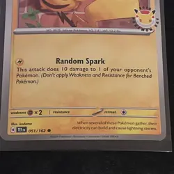 Pikachu 051 /162 Stamped 2026 Pokemon Day 30th Anniversary Promo NM - Image 3