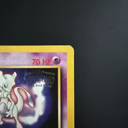 Pokemon TCG Mewtwo Black Star Promo 3 WOTC 1999 WB ‘The First Movie’ Stamp - Image 3