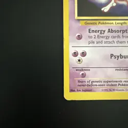 Pokemon TCG Mewtwo Black Star Promo 3 WOTC 1999 WB ‘The First Movie’ Stamp - Image 4