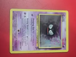 Gastly 50/102 Base Set Unlimited Common Wotc Vintage Pokemon - Image 1