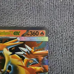 Pokemon TCG Mega Charizard Y ex 030 Me: Mega Evolution Promo Holo - Image 3