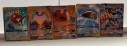 Pokemon GX Card Lot(5) -Magikrp & Wailord, Latias & Latios, Machamp, Magcargo-NM - Image 1