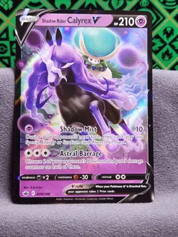 Shadow Rider Calyrex V 074/198 Chilling Reign Ultra Rare Pokemon Mint - Image 1