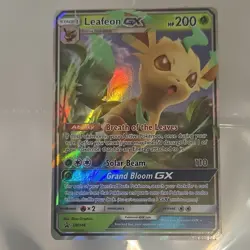 Pokemon TCG Leafeon GX SM146 Full Art Promo Holo Stage 1 HP200 Card - Image 1