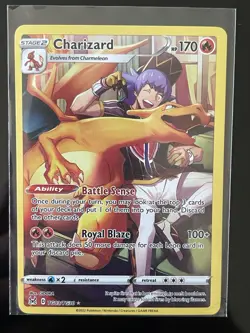 Pokemon Charizard Swsh11 Lost Origin TG03/TG30 Ultra Rare 170 HP Holo English - Image 1