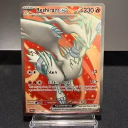 Reshiram ex - 158/086 (Pokemon TCG, Sv: White Flare, English, Holo, Ultra Rare) - Image 1