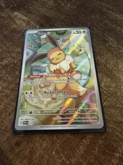 Pokemon Eevee TCG 173 Scarlet & Violet Black Star Promo - Image 1