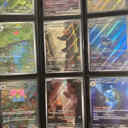 Pokemon TCG 151 Charizard EX, Blastoise EX, Venusaur Alt Art EX Set Lot Of 9 - Image 1