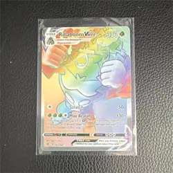 Pokemon TCG Rillaboom VMAX Secret Rare Full Art Holo 193/192 Rebel Clash 330 HP - Image 1