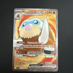 Mamoswine ex 174/159 MINT/NM Pokemon Full Art Card Holo Journey Together - Image 1