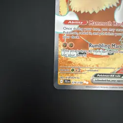 Mamoswine ex 174/159 MINT/NM Pokemon Full Art Card Holo Journey Together - Image 4