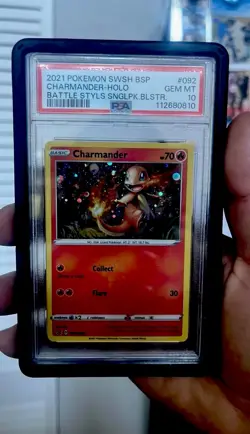 Pokemon Charmander SWSH092 Holo Promo SWSH: Sword & Shield PSA 10 - Image 4