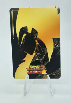 VEGETA SSJ4 GT DRAGON BALL Z HEROES DBZ DBGT CARTE CARD PRISM HOLO FOIL 3D MANGA - Image 2