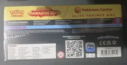 Paradox Rift Pokemon Center Elite Trainer Box ETB Roaring Moon New And Sealed - Image 4