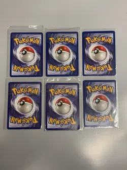 2000 Pokemon Team Rocket 1st Edition Lot (6) Dark Jolteon Squirtle Psyduck - Image 2