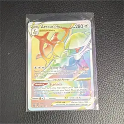 Pokemon TCG Arceus VSTAR Secret Rare Full Art Holo 184/172 280 HP - Image 1