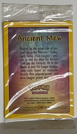 Pokemon TCG - Ancient Mew - Sealed Promo - Wizards Black Star Promos [Near Mint] - Image 3