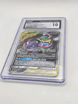Pokemon TCG Muk Alolan Muk GX Full Art Holo Card 197/214 Sm-Unbroken Bonds - Image 3