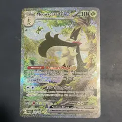 Pokemon Meowscarada ex 256/193 Special Illustration Rare Full Art Holo 310 HP - Image 1