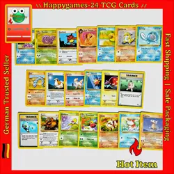 20x Pokemon Karten WOTC Sammlung gemischt div. Set TCG non Holo /Z57 - Image 1
