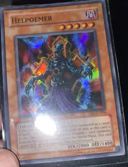 Yu-Gi-Oh ! Helpoemer Dr1 - En006 Super Rare Unlimited Vintage And Old - Image 2