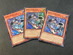 Kewl Tune Cue x3 DBPR-AE034 Super Rare YuGiOh Playset - Image 1
