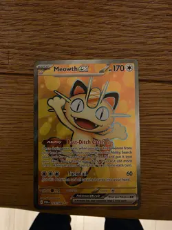 Meowth Ex 107/088 Perfect Order Full Art Pack Fresh. Pokemon Card - Image 1
