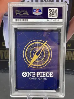 2024 One Piece EN ST10-006 Monkey D Luffy Treasure Boosters Set PSA 10 GEM MINT - Image 2