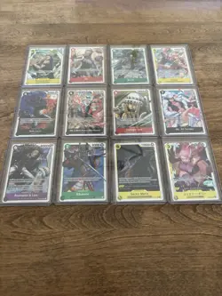 One Piece TCG SR Lot Of 12 - Image 1