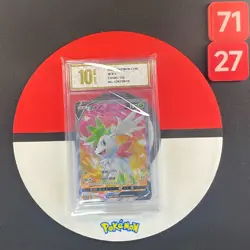 Pokemon TCG Chinese Sword & Shield CS5bC-133/128 SR Shaymin V Grade10 - Image 1