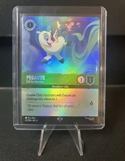 Disney Lorcana Fabled TCG Epic Pegasus Gift For Hercules 212/204 - Image 1