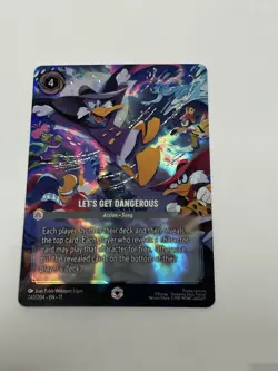 - Disney Lorcana - Let’s Get Dangerous- Winterspell - Enchanted 240/204 - Image 1