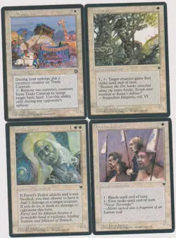 1995 -1997 HUMAN THROW-BACK DECK 40 CARDS N-MINT MAGIC MTG NEVER PLAYED A-3 - Image 1