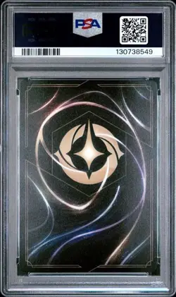 Disney Lorcana Dragon Fire DLC Participation Enchanted Promo 1/C1 PSA 10 Gem Mt - Image 2