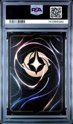 Disney Lorcana Dragon Fire DLC Participation Enchanted Promo 1/C1 PSA 10 Gem Mt - Image 2