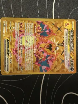 Pokemon TCG SV03 Obsidian Flames Charizard EX Holo Card 228/197 NM Condition - Image 1