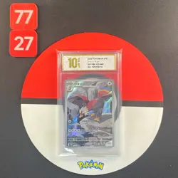 Pokemon Wargle AR SV11W 157/086 Trading Card White Flare Rare Grade10 - Image 1