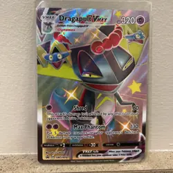 Dragapult VMAX - Shiny Promo SWSH: Sword & Shield Promo Cards SWSH097 NM Texture - Image 1