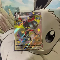 Dragapult VMAX - Shiny Promo SWSH: Sword & Shield Promo Cards SWSH097 NM Texture - Image 3