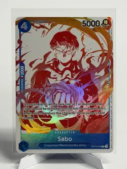 One Piece Card Game Sabo (OP10-049) Special Holo 5000 Power Character Card - Image 1