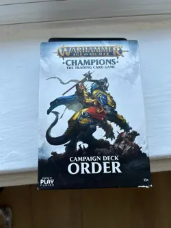 Warhammer Age Of Sigmar Champions Trading Card Game Campaign Deck Order Unopened - Image 1