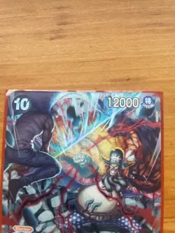 One Piece Card Game Marshall D. Teach SR 2nd Anniversary Set Promo Near Mint - Image 3